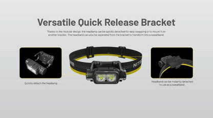 Lampe Frontale Nitecore NU45 – 1700 Lumens  NYCTALOPE  