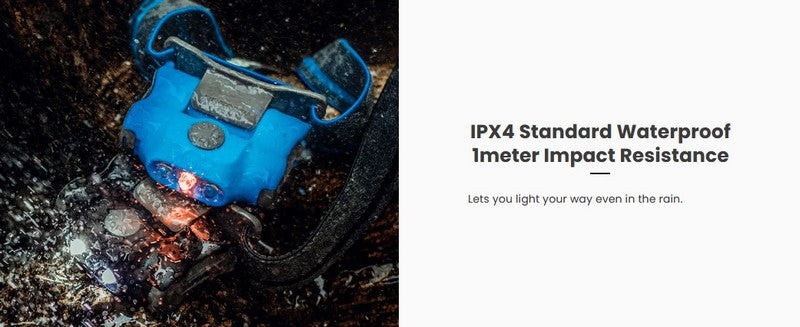 Nextorch ecoStar - lampe frontale ou lampe à clip ultra légère - 48 Lumens  NYCTALOPE  