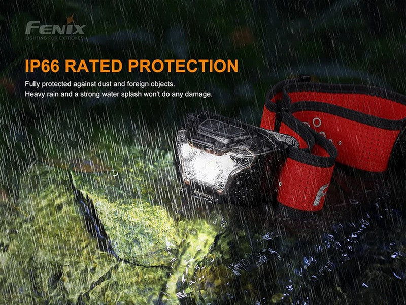 Lampe Frontale Fenix HL18R-T - 500 Lumens - Ultralégère Running Trail  NYCTALOPE  