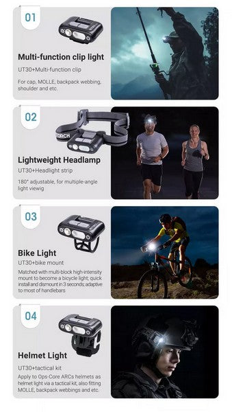 Lampe Multifonction Nextorch UT30 - 320 Lumens  NYCTALOPE  