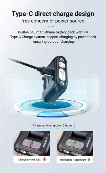 Lampe Multifonction Nextorch UT30 - 320 Lumens  NYCTALOPE  