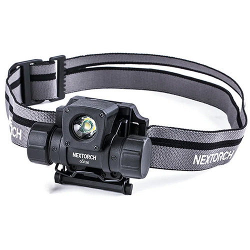 Lampe frontale Nextorch oStar - 500 Lumens - multifonctions pour casque de chantier et tactique  NYCTALOPE  