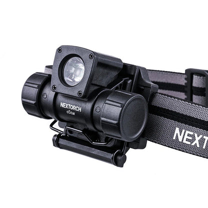Lampe frontale Nextorch oStar - 500 Lumens - multifonctions pour casque de chantier et tactique  NYCTALOPE  