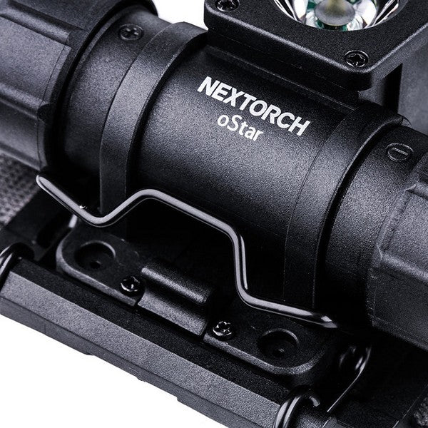 Lampe frontale Nextorch oStar - 500 Lumens - multifonctions pour casque de chantier et tactique  NYCTALOPE  