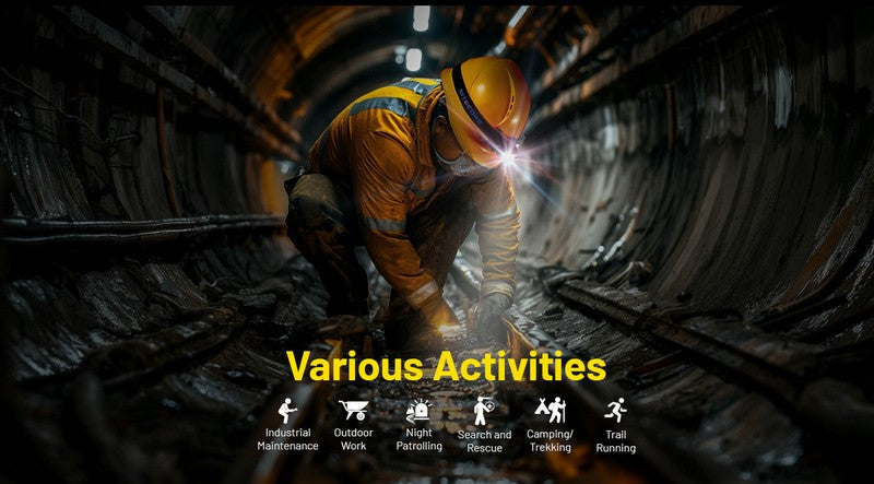 Lampe Frontale Nitecore NU53 - 1800 Lumens rechargeable  NYCTALOPE  