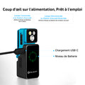 Olight Oclip 2 Pro Premium - Lampe clip rechargeable avec station de charge