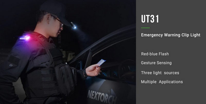 Lampe Multifonction Nextorch UT31 - 220 Lumens - lumière de secours de sécurité et d'avertissement  NYCTALOPE  