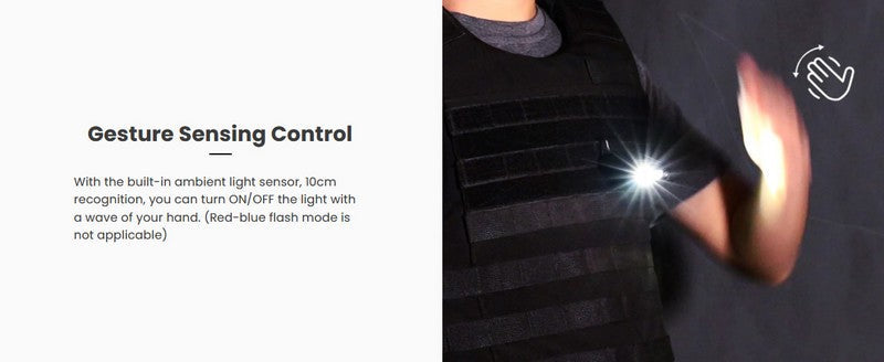 Lampe Multifonction Nextorch UT31 - 220 Lumens - lumière de secours de sécurité et d'avertissement  NYCTALOPE  