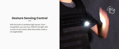 Lampe Multifonction Nextorch UT31 - 220 Lumens - lumière de secours de sécurité et d'avertissement  NYCTALOPE  