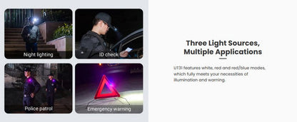 Lampe Multifonction Nextorch UT31 - 220 Lumens - lumière de secours de sécurité et d'avertissement  NYCTALOPE  