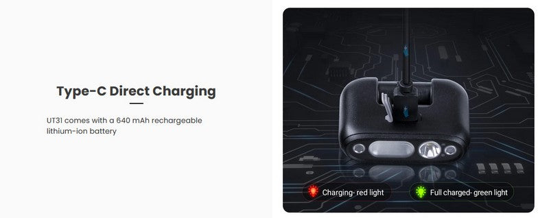 Lampe Multifonction Nextorch UT31 - 220 Lumens - lumière de secours de sécurité et d'avertissement  NYCTALOPE  