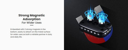 Lampe Multifonction Nextorch UT22L (Molle et Clip) - 11 Lumens - rouge et bleu clignotant - warning light  NYCTALOPE  