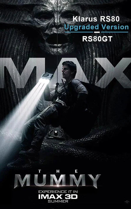 Projecteur rechargeable Klarus RS80GT - 10 000Lumens  NYCTALOPE  