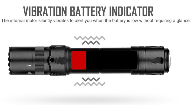 Lampe Torche Olight Odin GL - 1500 Lumens - Fixation Picatanny et Switch - Laser Vert  NYCTALOPE  