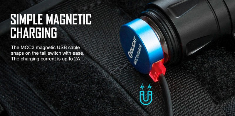 Lampe Torche Olight Odin GL - 1500 Lumens - Fixation Picatanny et Switch - Laser Vert  NYCTALOPE  