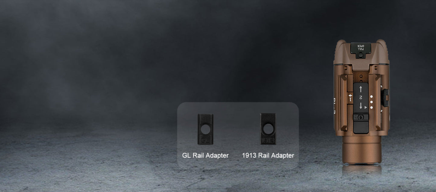 Lampe Tactique Olight Valkyrie PL-3S - 1000 Lumens - Lampe tactique militaire professionnelle  NYCTALOPE  