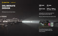 Armytek Parma C1IR- Lampe tactique blanche et infrarouge pour arme ou casque