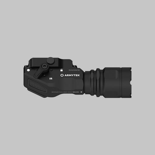 Armytek Parma C1IR- Lampe tactique blanche et infrarouge pour arme ou casque