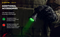 Armytek Parma C1IR- Lampe tactique blanche et infrarouge pour arme ou casque