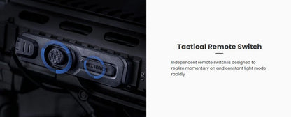 Lampe arme à feu Nextorch WL50iR - 860Lumens - Infra rouge - Fixation sur rail picatinny  NYCTALOPE  