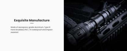 Lampe arme à feu Nextorch WL50iR - 860Lumens - Infra rouge - Fixation sur rail picatinny  NYCTALOPE  