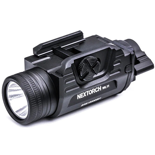 Lampe arme de poing Nextorch WL11 - 650 Lumens - Fixation sur rail  NYCTALOPE  