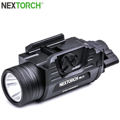 Lampe arme de poing Nextorch WL11 - 650 Lumens - Fixation sur rail  NYCTALOPE  