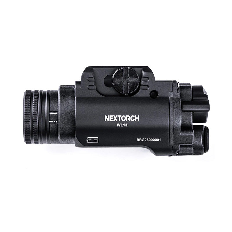 Lampe arme de poing Nextorch WL13 - 1300Lumens - Fixation sur rail