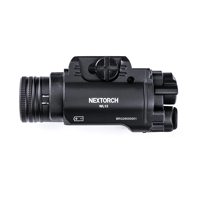 Lampe arme de poing Nextorch WL13 - 1300Lumens - Fixation sur rail  NYCTALOPE  