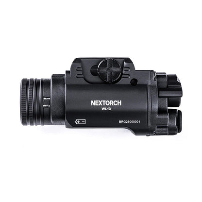 Lampe arme de poing Nextorch WL13 - 1300Lumens - Fixation sur rail  NYCTALOPE  