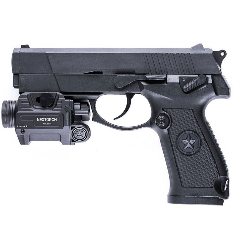 Lampe arme de poing Nextorch WL21iR - lumière + laser Infrarouge - Fixation sur rail  NYCTALOPE  