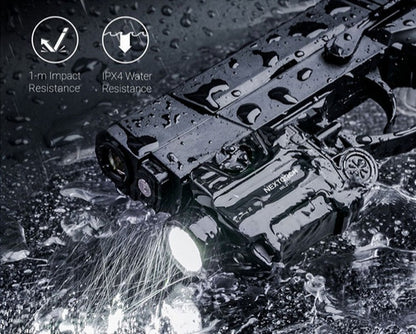 Lampe arme de poing Nextorch WL21iR - lumière + laser Infrarouge - Fixation sur rail  NYCTALOPE  