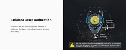 Lampe arme de poing Nextorch WL23G - 1300Lumens + laser vert - Fixation sur rail  NYCTALOPE  