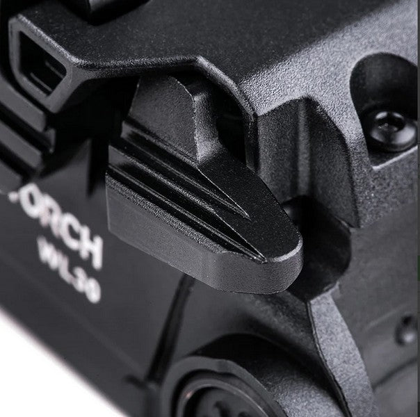 Lampe arme de poing Nextorch WL30 - 400 Lumens - laser vert et IR Infra rouge - Fixation sur rail  NYCTALOPE  