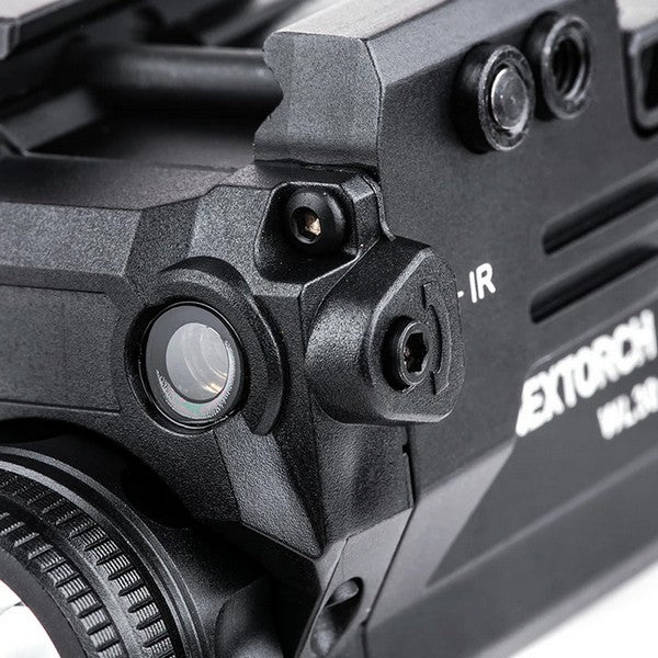 Lampe arme de poing Nextorch WL30 - 400 Lumens - laser vert et IR Infra rouge - Fixation sur rail  NYCTALOPE  