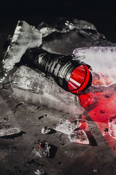 Lampe torche Armytek Predator Red - 160 Lumens en lumière rouge  NYCTALOPE  