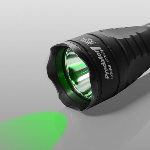 Lampe torche Armytek Predator Green - 200 Lumens en lumière verte  NYCTALOPE  