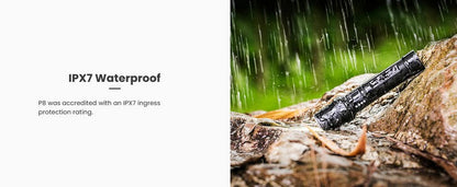 Lampe Torche Nextorch P8 - 1300 Lumens rechargeable  NYCTALOPE  