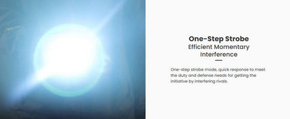 Lampe Torche Nextorch P80 - 1600 Lumens rechargeable USB-C  NYCTALOPE  