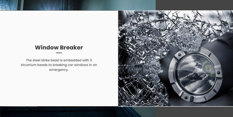 Lampe Torche Nextorch P81 - 2600 Lumens rechargeable  NYCTALOPE  