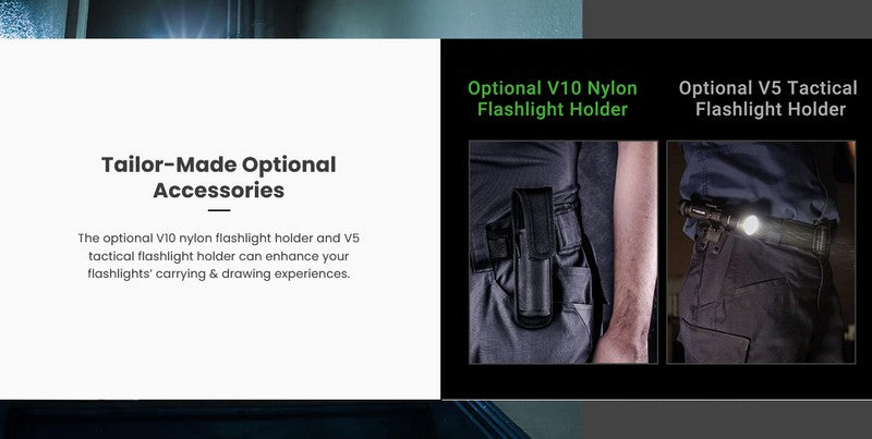 Lampe Torche Nextorch P81 - 2600 Lumens rechargeable  NYCTALOPE  