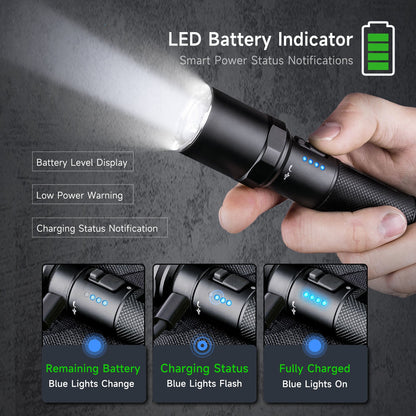 Lampe Torche Nextorch P81B - 3700Lumens rechargeable  NYCTALOPE  