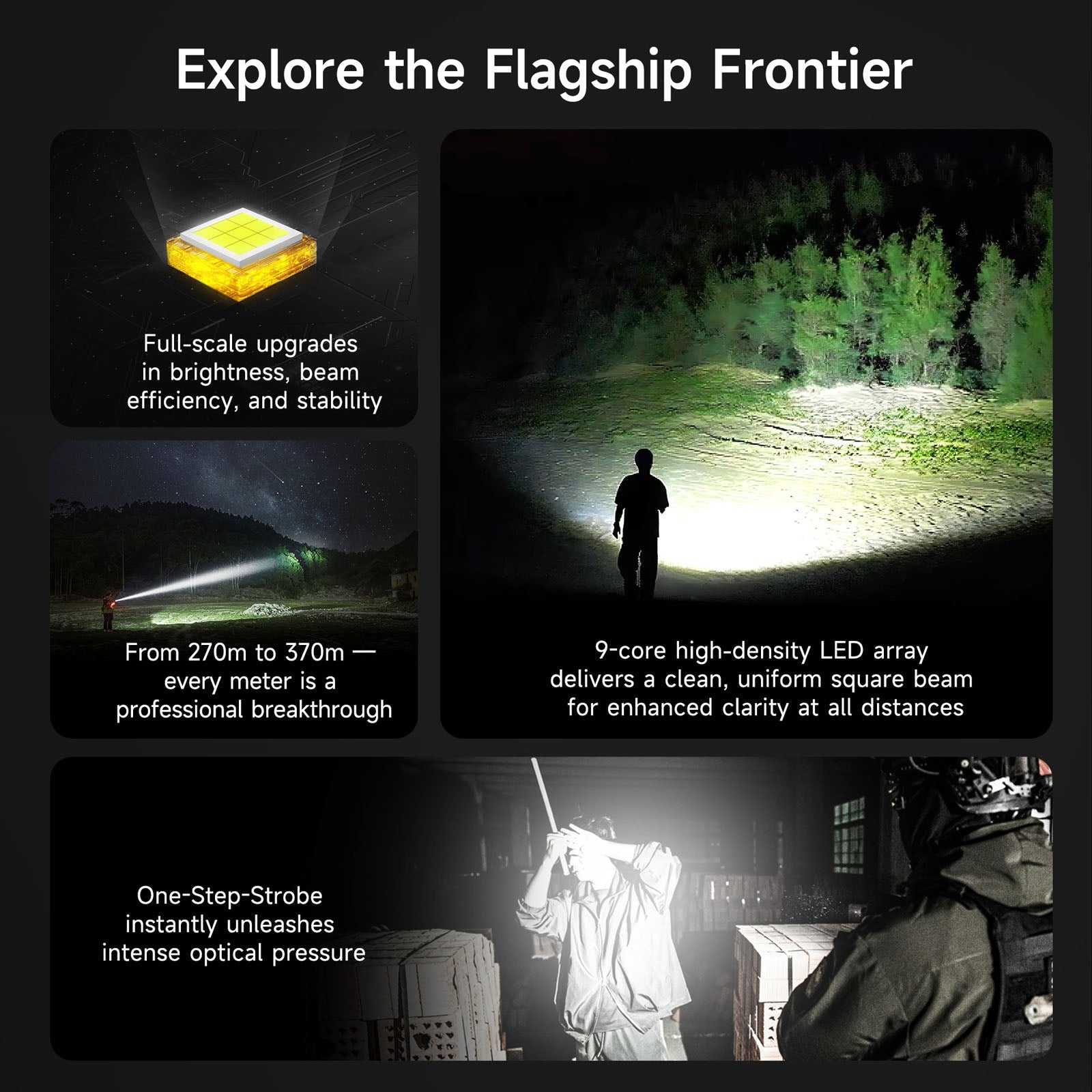 Lampe Torche Nextorch P81B - 3700Lumens rechargeable Nextorch