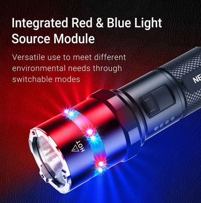 Lampe Torche Nextorch P83 - 1300 Lumens rechargeable - balise de signalisation  NYCTALOPE  