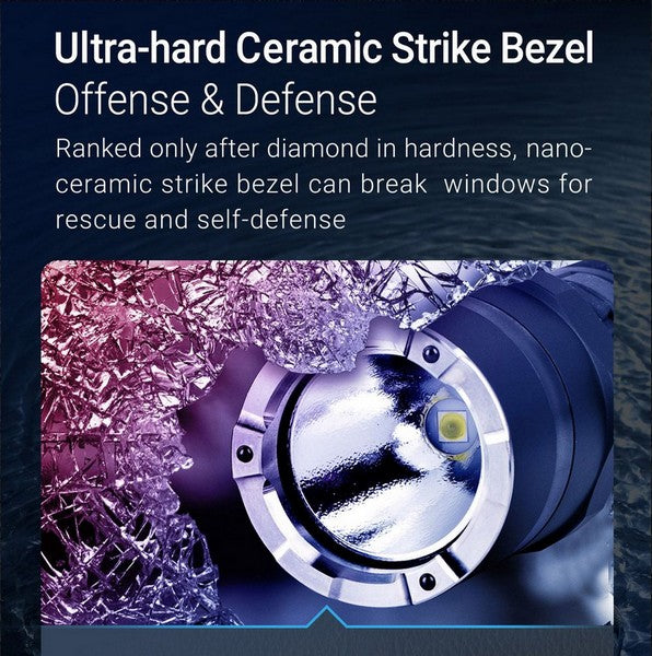 Lampe Torche Nextorch P83 - 1300 Lumens rechargeable - balise de signalisation  NYCTALOPE  