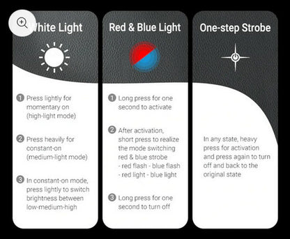 Lampe Torche Nextorch P83 - 1300 Lumens rechargeable - balise de signalisation  NYCTALOPE  