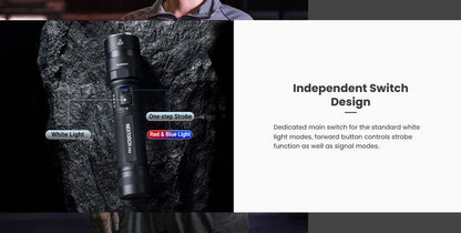 Lampe Torche Nextorch P84 - 3000 Lumens rechargeable - balise de signalisation  NYCTALOPE  