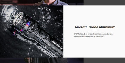 Lampe Torche Nextorch P84 - 3000 Lumens rechargeable - balise de signalisation  NYCTALOPE  