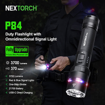 Lampe Torche Nextorch P84B - 3700 Lumens rechargeable - balise de signalisation  NYCTALOPE  