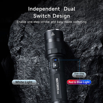 Lampe Torche Nextorch P84B - 3700 Lumens rechargeable - balise de signalisation  NYCTALOPE  